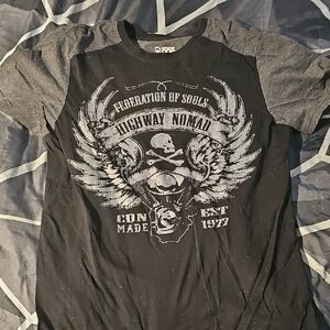 Federation of Souls Black Graphic Tee